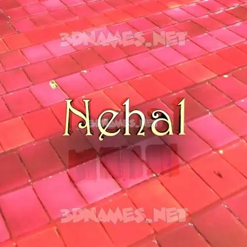 nehal in Red Tiles style - 3D name wallpaper nehal in Red Tiles style - 3D name wallpaper