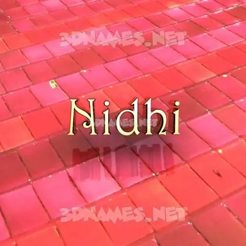 nidhi in Red Tiles style - 3D name wallpaper nidhi in Red Tiles style - 3D name wallpaper