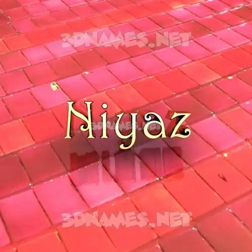 niyaz in Red Tiles style - 3D name wallpaper niyaz in Red Tiles style - 3D name wallpaper