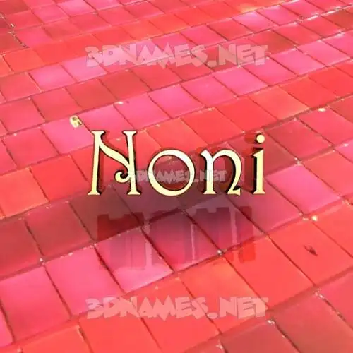 noni in Red Tiles style - 3D name wallpaper noni in Red Tiles style - 3D name wallpaper