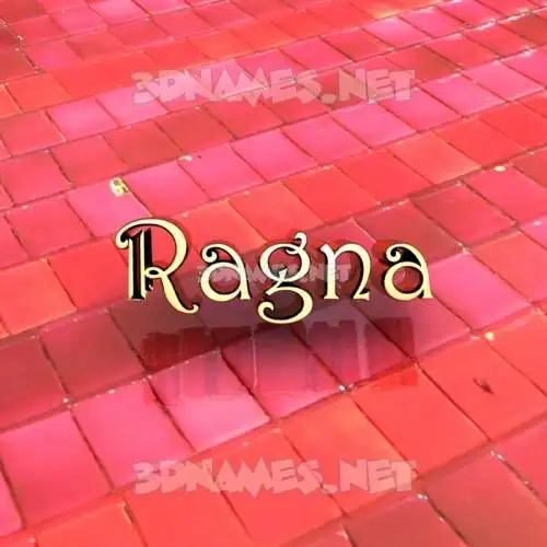 ragna in Red Tiles style - 3D name wallpaper ragna in Red Tiles style - 3D name wallpaper