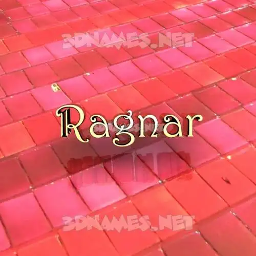 ragnar in Red Tiles style - 3D name wallpaper ragnar in Red Tiles style - 3D name wallpaper