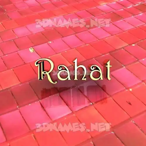 rahat in Red Tiles style - 3D name wallpaper rahat in Red Tiles style - 3D name wallpaper