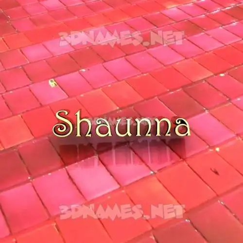 shaunna in Red Tiles style - 3D name wallpaper shaunna in Red Tiles style - 3D name wallpaper