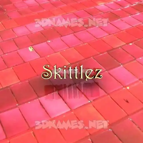 skittlez in Red Tiles style - 3D name wallpaper skittlez in Red Tiles style - 3D name wallpaper