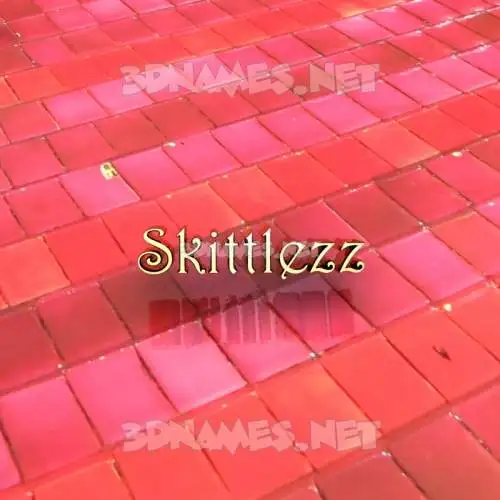skittlezz in Red Tiles style - 3D name wallpaper skittlezz in Red Tiles style - 3D name wallpaper
