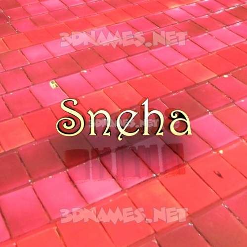 Preview of Red Tiles 3D name for Preview of Red Tiles 3D name for