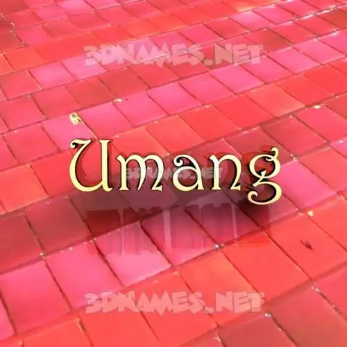 umang in Red Tiles style - 3D name wallpaper umang in Red Tiles style - 3D name wallpaper