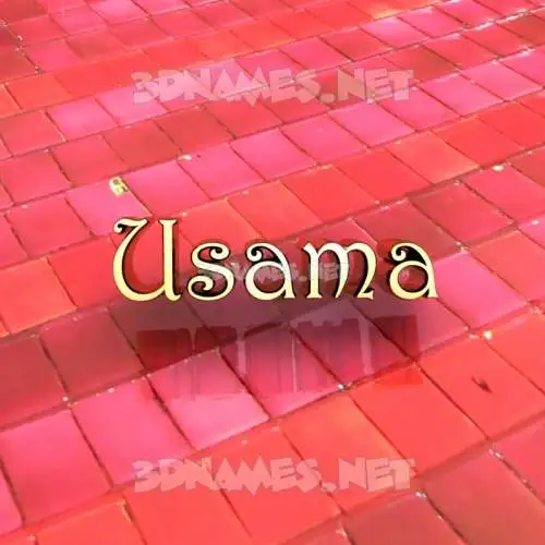 usama in Red Tiles style - 3D name wallpaper usama in Red Tiles style - 3D name wallpaper