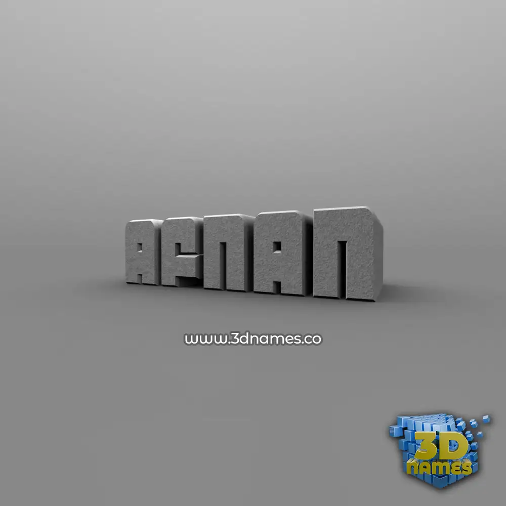 afnan in Solid Grey style - 3D name wallpaper