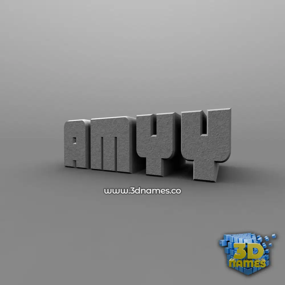 amyy in Solid Grey style - 3D name wallpaper amyy in Solid Grey style - 3D name wallpaper