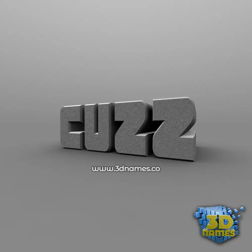 cuzz in Solid Grey style - 3D name wallpaper cuzz in Solid Grey style - 3D name wallpaper