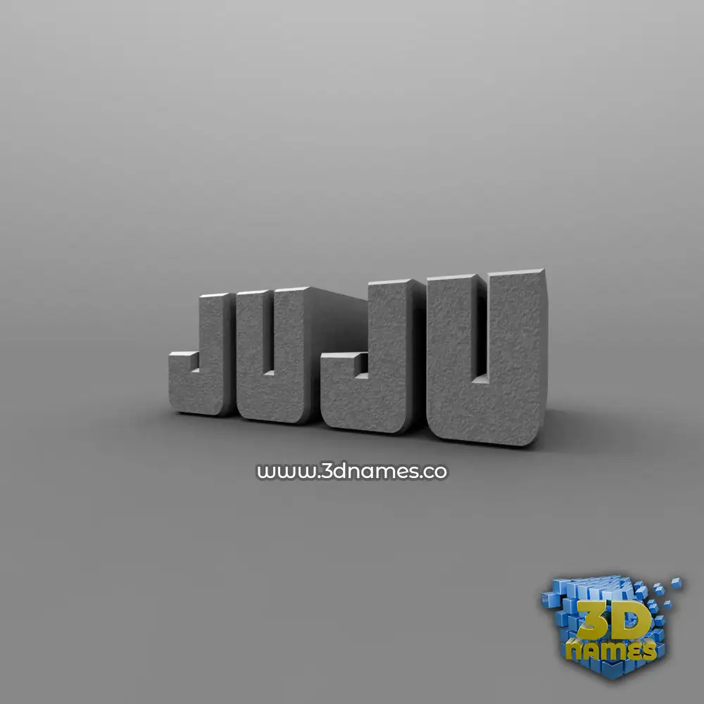 juju in Solid Grey style - 3D name wallpaper juju in Solid Grey style - 3D name wallpaper