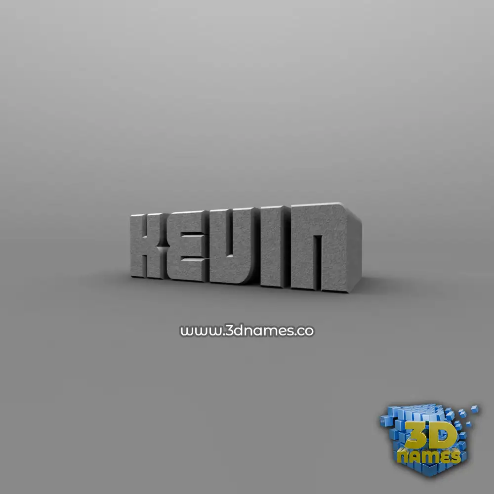 kevin in Solid Grey style - 3D name wallpaper kevin in Solid Grey style - 3D name wallpaper