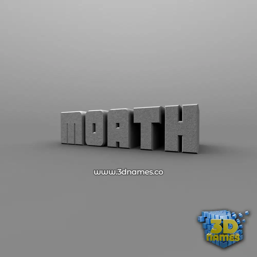 moath in Solid Grey style - 3D name wallpaper moath in Solid Grey style - 3D name wallpaper