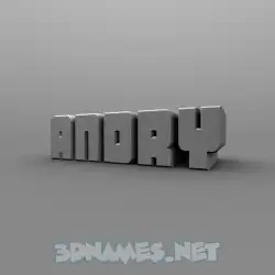 andry in Solid Grey style - 3D name wallpaper