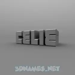 celie in Solid Grey style - 3D name wallpaper