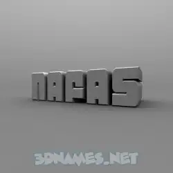 nafas in Solid Grey style - 3D name wallpaper