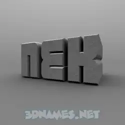 nek in Solid Grey style - 3D name wallpaper
