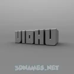 vidhu in Solid Grey style - 3D name wallpaper