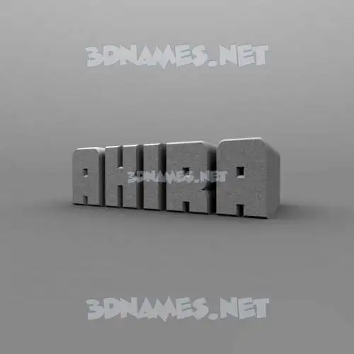 akira in Solid Grey style - 3D name wallpaper