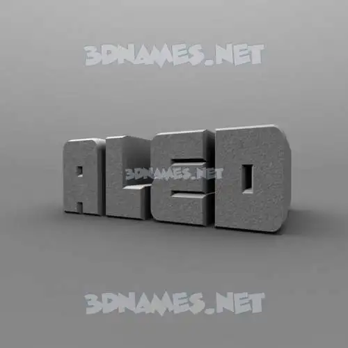 aled in Solid Grey style - 3D name wallpaper aled in Solid Grey style - 3D name wallpaper