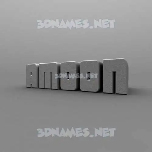 amoon in Solid Grey style - 3D name wallpaper amoon in Solid Grey style - 3D name wallpaper