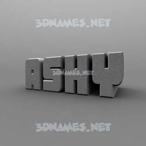 ashy in Solid Grey style - 3D name wallpaper ashy in Solid Grey style - 3D name wallpaper