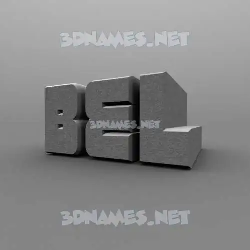 bel in Solid Grey style - 3D name wallpaper bel in Solid Grey style - 3D name wallpaper