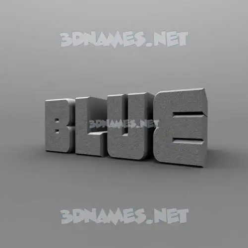 blue in Solid Grey style - 3D name wallpaper blue in Solid Grey style - 3D name wallpaper