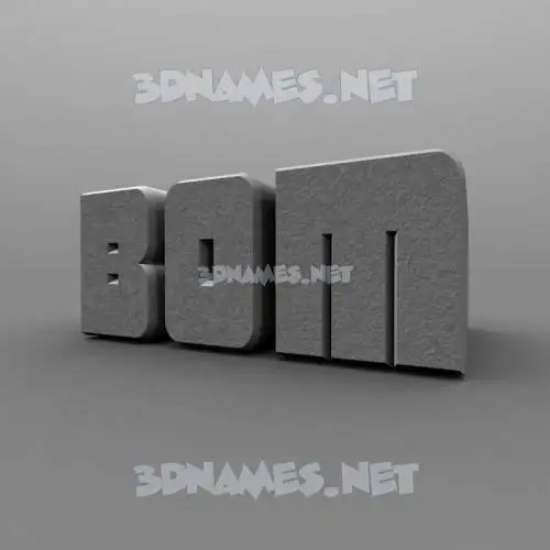 bom in Solid Grey style - 3D name wallpaper bom in Solid Grey style - 3D name wallpaper