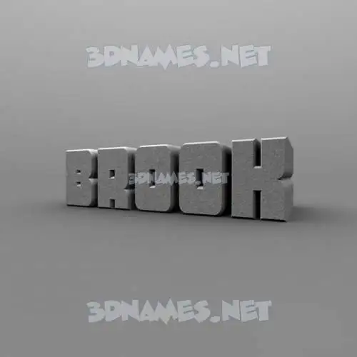 brook in Solid Grey style - 3D name wallpaper brook in Solid Grey style - 3D name wallpaper