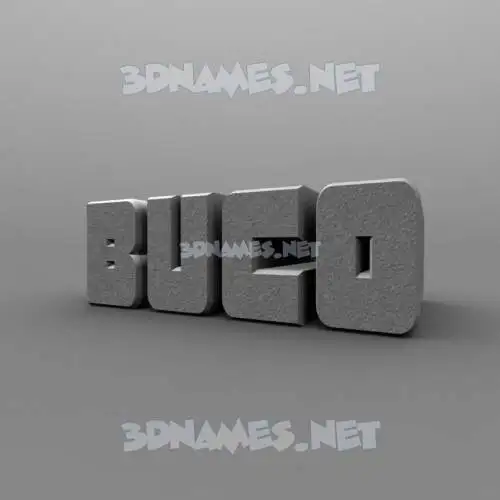 buco in Solid Grey style - 3D name wallpaper buco in Solid Grey style - 3D name wallpaper