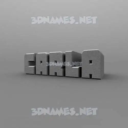 carla in Solid Grey style - 3D name wallpaper carla in Solid Grey style - 3D name wallpaper