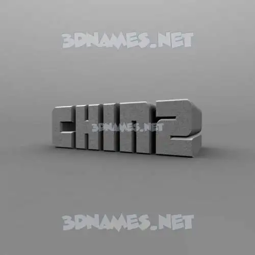 chin2 in Solid Grey style - 3D name wallpaper chin2 in Solid Grey style - 3D name wallpaper