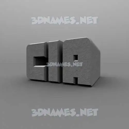 cia in Solid Grey style - 3D name wallpaper cia in Solid Grey style - 3D name wallpaper