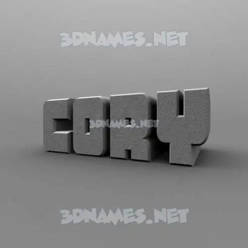 cory in Solid Grey style - 3D name wallpaper cory in Solid Grey style - 3D name wallpaper