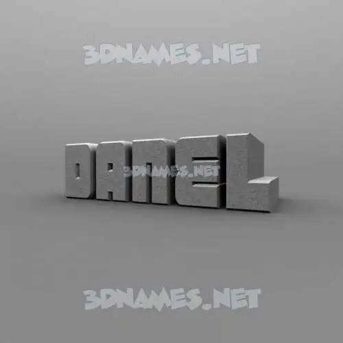 danel in Solid Grey style - 3D name wallpaper danel in Solid Grey style - 3D name wallpaper