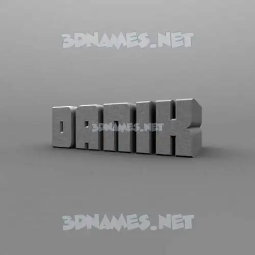 danik in Solid Grey style - 3D name wallpaper danik in Solid Grey style - 3D name wallpaper