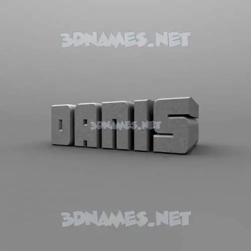 danis in Solid Grey style - 3D name wallpaper danis in Solid Grey style - 3D name wallpaper
