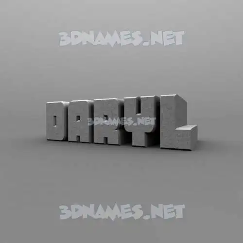 daryl in Solid Grey style - 3D name wallpaper daryl in Solid Grey style - 3D name wallpaper