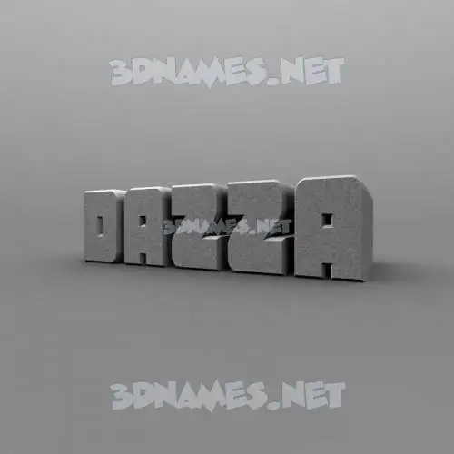 dazza in Solid Grey style - 3D name wallpaper dazza in Solid Grey style - 3D name wallpaper