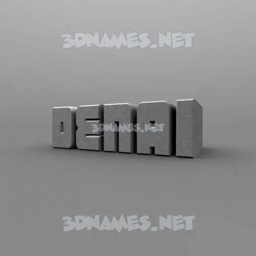 denai in Solid Grey style - 3D name wallpaper denai in Solid Grey style - 3D name wallpaper
