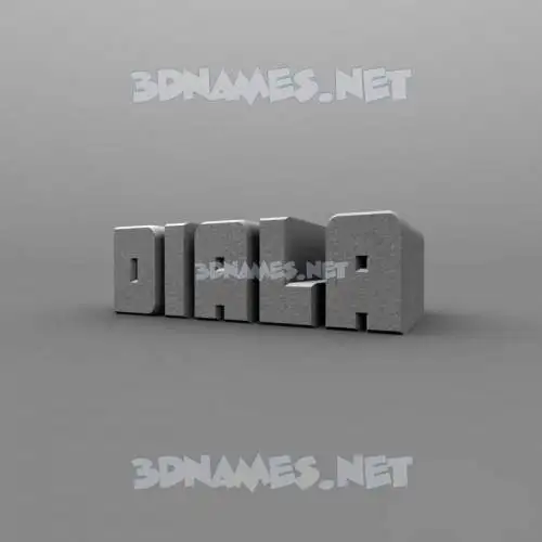 diala in Solid Grey style - 3D name wallpaper diala in Solid Grey style - 3D name wallpaper