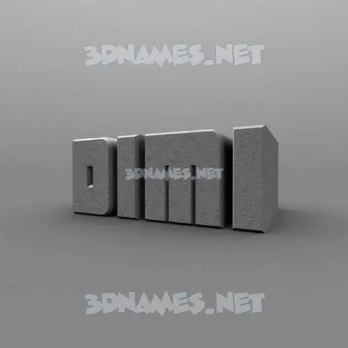 dimi in Solid Grey style - 3D name wallpaper dimi in Solid Grey style - 3D name wallpaper