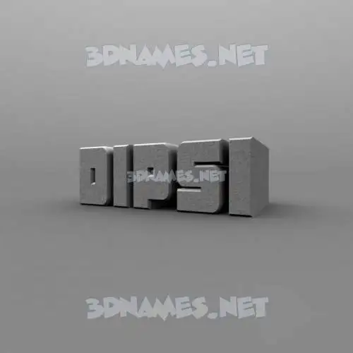 dipsi in Solid Grey style - 3D name wallpaper dipsi in Solid Grey style - 3D name wallpaper