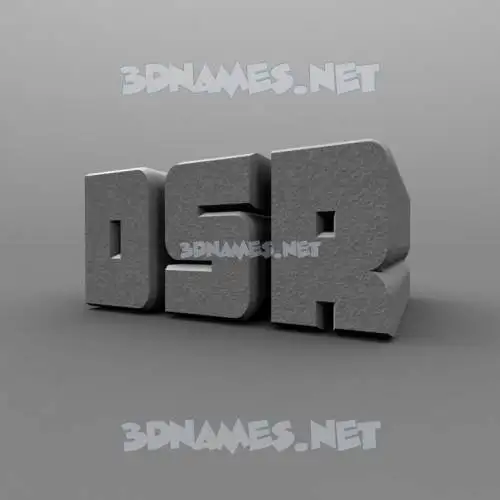 dsr in Solid Grey style - 3D name wallpaper dsr in Solid Grey style - 3D name wallpaper