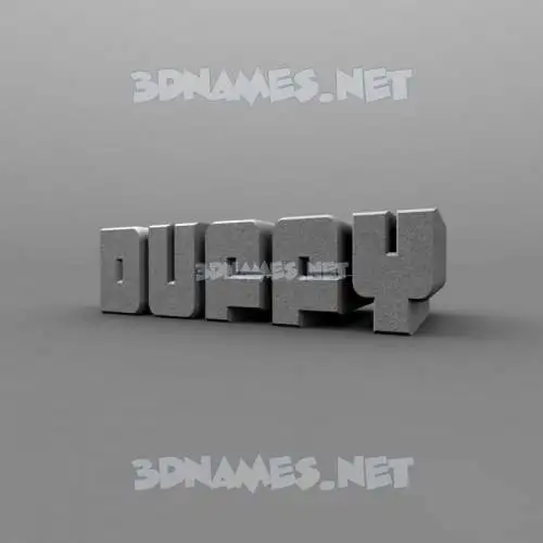 duffy in Solid Grey style - 3D name wallpaper duffy in Solid Grey style - 3D name wallpaper