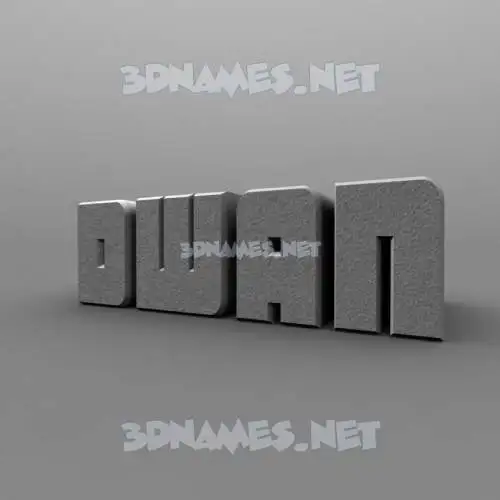 dwan in Solid Grey style - 3D name wallpaper dwan in Solid Grey style - 3D name wallpaper