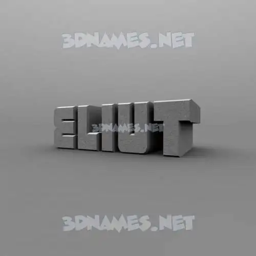 eliut in Solid Grey style - 3D name wallpaper eliut in Solid Grey style - 3D name wallpaper